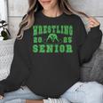 Wrestling Senior Night Wrestling Senior 2025 Graduation 32 Unisex Sweatshirt