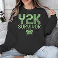 Y2K Survivor 2000s Nostalgia Retro Vintage Nostalgic Unisex Sweatshirt