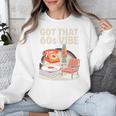 1960s 60s Reunion Nostalgia Memories Music School Grew Up Premium Tri-Blend Unisex Sweatshirt