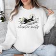 1965 Chapter Sixty Book Cat Lover 60th Birthday For Men Women Unisex Sweatshirt