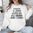1st First Grade Graduation Tshirt Moving On To 2nd Grade Unisex Sweatshirt