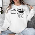 1st Grade Nailed It Kids Graduation TShirt Second Grade Unisex Sweatshirt