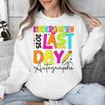 2025 Last Day Of School Autograph Kindergarten Graduation Unisex Sweatshirt