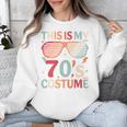 This Is My 70s Costume Vintage Style Nostalgia 1970s Retro Premium Tri-Blend Unisex Sweatshirt This Is My 70s Costume Vintage Style Nostalgia 1970s Retro Premium Tri-Blend Unisex Sweatshirt