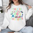 This Is My 90s Costume Mixtape Era Outfits Nostalgia 1990s Premium Tri-Blend Unisex Sweatshirt