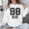 '98 Kid Perfect Vintage Retro Nostalgia Gear For Year 1998 Unisex Sweatshirt