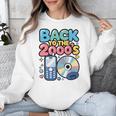 Back To The 2000s Retro Nostalgia Premium Tri-Blend Unisex Sweatshirt