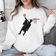 Basketball Slam Dunk Elementary Graduation 2025 6th Grade Unisex Sweatshirt