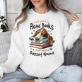 Basset Hound Dog Breed I Just Want To Read Books And Pet My Unisex Sweatshirt Basset Hound Dog Breed I Just Want To Read Books And Pet My Unisex Sweatshirt