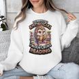 Book Lover Hedgehog Reading Books Introvert Bookworm Unisex Sweatshirt