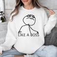 Like A Boss Rage Comic Meme Classic Internet Nostalgia Tee Unisex Sweatshirt Like A Boss Rage Comic Meme Classic Internet Nostalgia Tee Unisex Sweatshirt