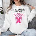Breast Cancer Awareness Memory Mother Chemo Fighter Unisex Sweatshirt