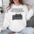 Bring Back Fax Machines Office Sarcasm Nostalgia Unisex Sweatshirt