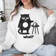 Cat What Humor Introvert Anti-Social Unisex Sweatshirt Cat What Humor Introvert Anti-Social Unisex Sweatshirt