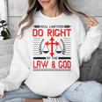 Christian Lawyer Attorney Law Student Graduation Exam Unisex Sweatshirt