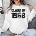 Class Of 1968 High School College Graduation Reunion Unisex Sweatshirt