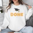 Class Of 2026 I Am So Done Graduation For Him Her Women Men Premium Tri-Blend Unisex Sweatshirt