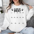 Class Of 2037 Handprint Grow With Me Pre-k Graduation Unisex Sweatshirt