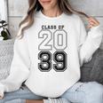 Class Of 2039 Blue Graduation Senior Student Tee Unisex Sweatshirt