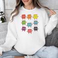 Color Our World Book Lover Reading Bookworm Reader Unisex Sweatshirt
