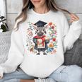 Cute Graduation Zebra Holding DiplomaShirt Unisex Sweatshirt