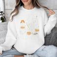 Dead Set On Reading Skeleton Halloween Book Lover Unisex Sweatshirt
