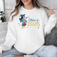 Disney Mickey Mouse Cap & Gown '25 Graduation Class Of 2025 Premium Tri-Blend Unisex Sweatshirt