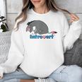 Disney Winnie The Pooh Introvert Eeyore Logo Unisex Sweatshirt Disney Winnie The Pooh Introvert Eeyore Logo Unisex Sweatshirt