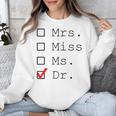 Doctor Graduation Unisex Sweatshirt