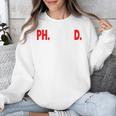 Doctorate PhinisheD PhD Graduation Premium Unisex Sweatshirt