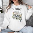 Dreams Of Music Mixtapes Retro Cassette Lifestyle Nostalgia Premium Tri-Blend Unisex Sweatshirt
