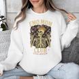 Emo Mom Club Still Rockin Skeleton Nostalgia Women Mother Unisex Sweatshirt