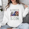 My Favorite Airman Calls Me Son Air Force Graduation Son Unisex Sweatshirt