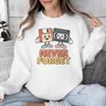 Never Forget Retro Old Technology Nostalgia Unisex Sweatshirt
