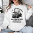 Forgive Me I'm From The 1900s No E-Car No SolarCells Premium Tri-Blend Unisex Sweatshirt