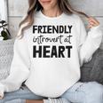 Friendly Introvert At Heart Raglan Baseball Tee Unisex Sweatshirt Friendly Introvert At Heart Raglan Baseball Tee Unisex Sweatshirt