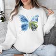 Frutiger Aero Aesthetic Butterfly Computer Fishes Scenery Raglan Baseball Tee Unisex Sweatshirt Frutiger Aero Aesthetic Butterfly Computer Fishes Scenery Raglan Baseball Tee Unisex Sweatshirt