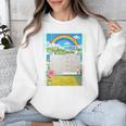 Frutiger Aero Aesthetic Rainbow Glitch Art Unisex Sweatshirt