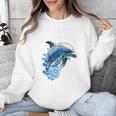 Frutiger Aero Splashy Dolphin Y2k Aesthetic Graphic Premium Unisex Sweatshirt Frutiger Aero Splashy Dolphin Y2k Aesthetic Graphic Premium Unisex Sweatshirt