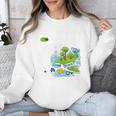Frutiger Aero Y2K Fashion Trends Statement Piece Tech Orbite Premium Tri-Blend Unisex Sweatshirt