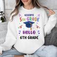 Goodbye 5th Grade Graduation 2025 6th Grade Graduate Kids Unisex Sweatshirt