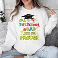 Graduation Class 2018 Cap Gown Shirt Preschool Grad Proud Unisex Sweatshirt