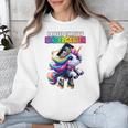 Graduation Kindergarten Unicorn Roller Skate Girls Grad Unisex Sweatshirt