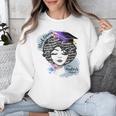 Graduation Masters Degree Woman Queen Graduate 2025 Unisex Sweatshirt