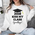 GraduationShirt Kiss My Class 2018 Goodbye Unisex Sweatshirt