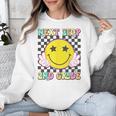 Groovy Next Stop 2nd Grade 1st Grade Graduation 2025 Unisex Sweatshirt