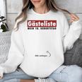 Guest Book 18th Birthday Party Memory Alcohol Unisex Sweatshirt