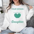My Heart Was Not In Loving Memory Missing Daughter In Heaven Unisex Sweatshirt