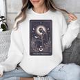 High Priestess Tarot Art Celestial Mystic Book Lover Unisex Sweatshirt High Priestess Tarot Art Celestial Mystic Book Lover Unisex Sweatshirt