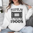 Over The Hill Please Be Patient I'm From The 1900s VHS Premium Tri-Blend Unisex Sweatshirt Over The Hill Please Be Patient I'm From The 1900s VHS Premium Tri-Blend Unisex Sweatshirt